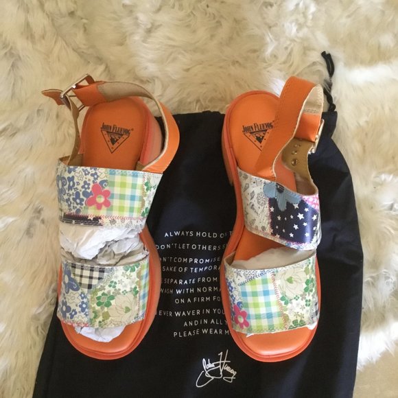 John Fluevog Razzle style shoes size 12 W 10 M New - Picture 3 of 4